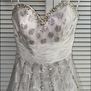 White Pageant Dress